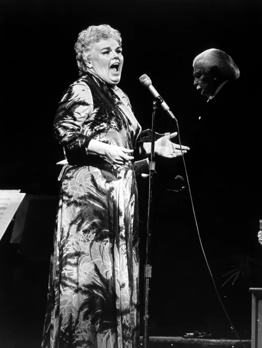 Framed Print : Opera Singer Eileen Farrell performing on EVENING AT THE POPS, ca. 1974. Courtesy: CSU Archives / Everett Collection