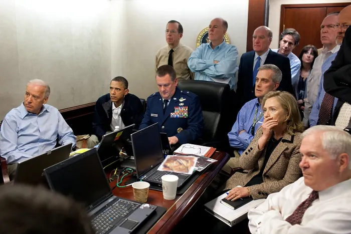 Framed Print : Operation Neptune's Spear, the mission against Osama bin Laden, May 1, 2011