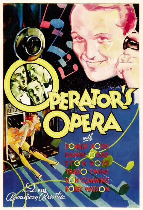 Framed Print : OPERATOR'S OPERA, top: Donald Novis, 1932 Framed Print : OPERATOR'S OPERA, top: Donald Novis, 1932