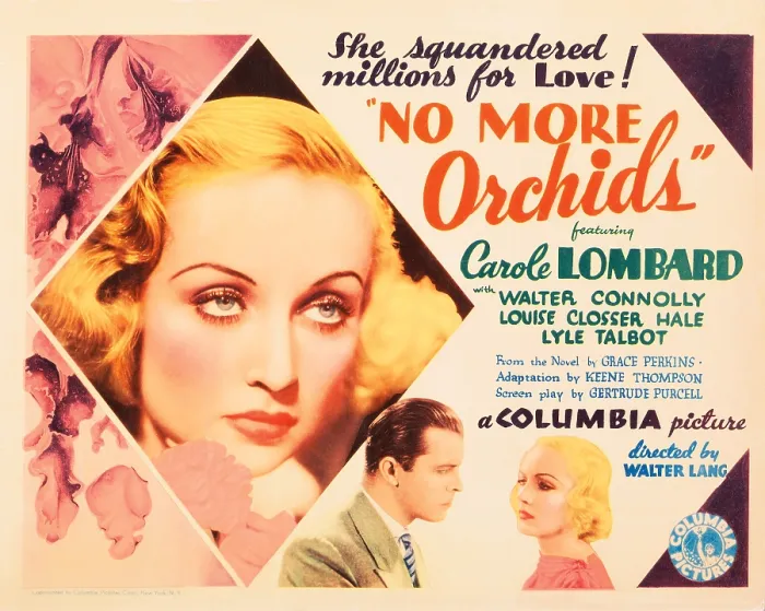 Framed Print : NO MORE ORCHIDS, US lobbycard, Carole Lombard, Lyle Talbot, 1932 Framed Print : NO MORE ORCHIDS, US lobbycard, Carole Lombard, Lyle Talbot, 1932