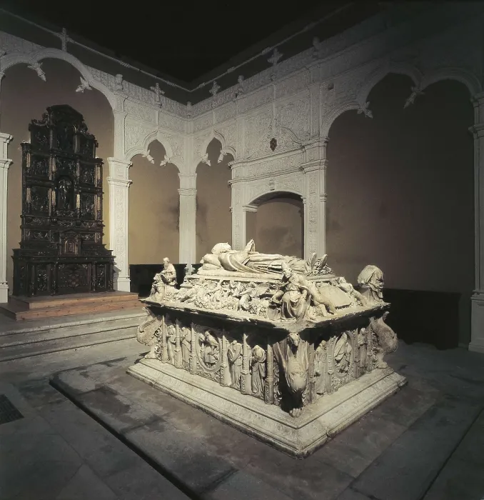 Framed Print : ORDOEZ, Bartolom (1490-1520); FANCELLI, Domenico (1469-1519). Sepulchre of Cardinal Cisneros. 1518-1520. SPAIN. Alcal de Henares. Church of San Ildefonso. Saint Ildefonso Chapel Framed Print : ORDOEZ, Bartolom (1490-1520); FANCELLI, Domenico (1469-1519). Sepulchre of Cardinal Cisneros. 1518-1520. SPAIN. Alcal de Henares. Church of San Ildefonso. Saint Ildefonso Chapel