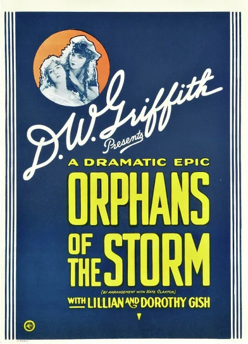 Framed Print : ORPHANS OF THE STORM, from left: Dorothy Gish, Lillian Gish on window card, 1921