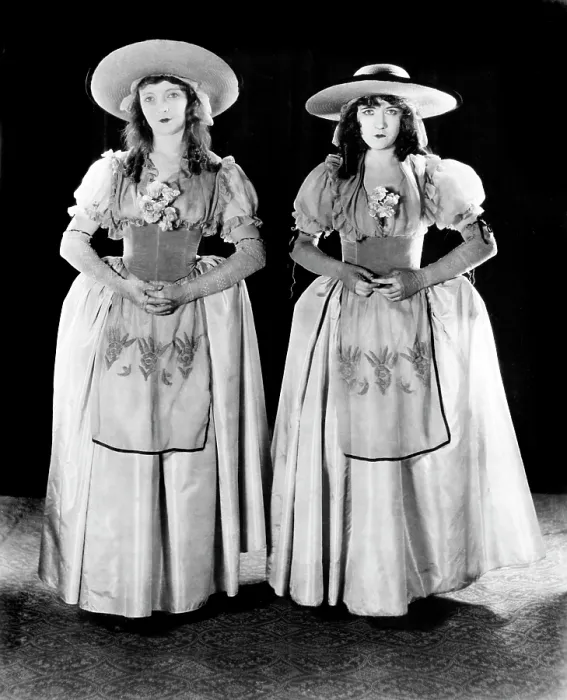 Framed Print : ORPHANS OF THE STORM, Lillian Gish, Dorothy Gish, 1921