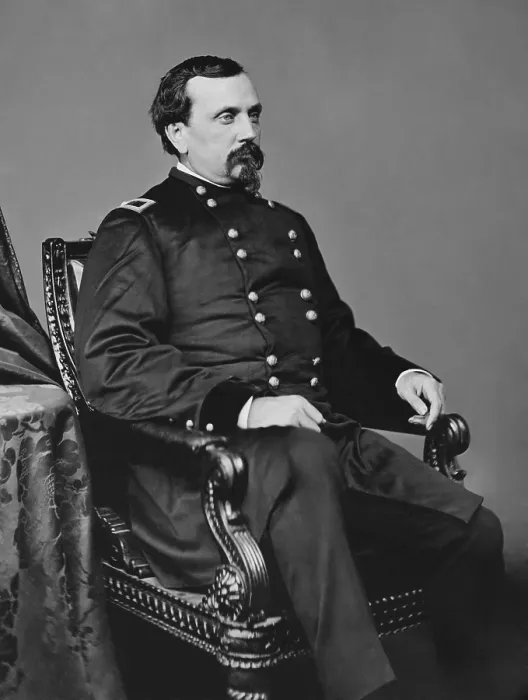 Framed Print : Orville Babcock served with distinction as a Union army engineer in the US Civil War Framed Print : Orville Babcock served with distinction as a Union army engineer in the US Civil War