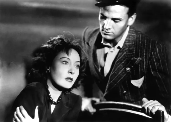 Framed Print : OSSESSIONE, Clara Calamai, Massimo Girotti, 1943