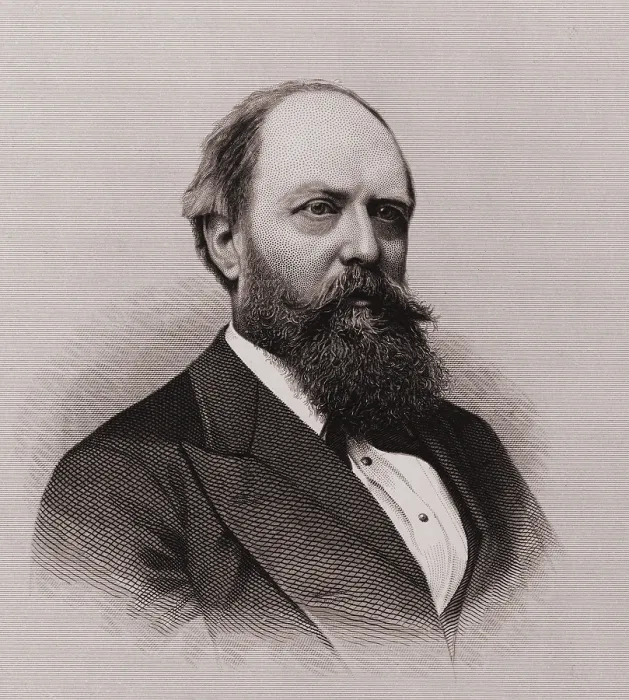 Framed Print : Othniel Charles Marsh (1831-1899), American paleontologists discovered and named 80 dinosaur fossils found in the American West