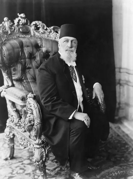 Framed Print : Ottoman Sultan Mehmed VI succeeded his dead brother, Mehmed V, in 1918