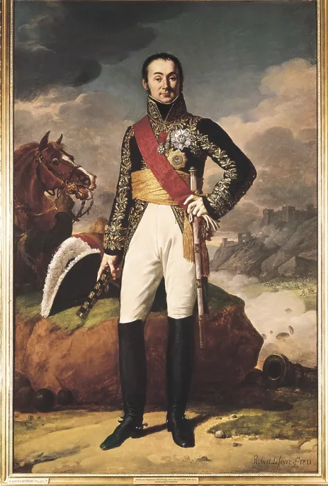 Framed Print : Oudinot, Nicolas-Charles, Duke De Reggio (1767-1847). Duke of Reggio and Marshal of France. Portrait of 1811. Work by LEFEVRE, Robert (1755-1830). Neoclassicism. Oil on canvas Framed Print : Oudinot, Nicolas-Charles, Duke De Reggio (1767-1847). Duke of Reggio and Marshal of France. Portrait of 1811. Work by LEFEVRE, Robert (1755-1830). Neoclassicism. Oil on canvas