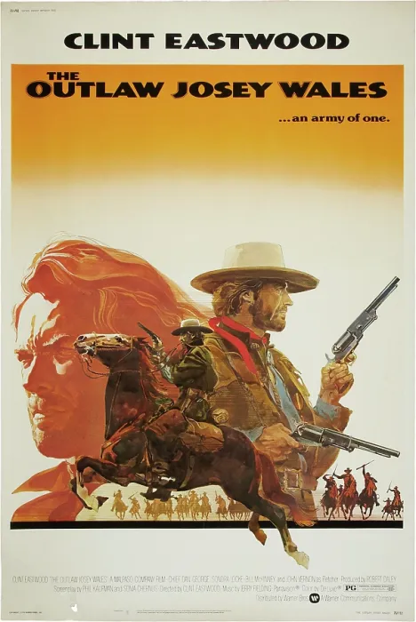 Framed Print : THE OUTLAW JOSEY WALES, US poster, Clint Eastwood, 1976
