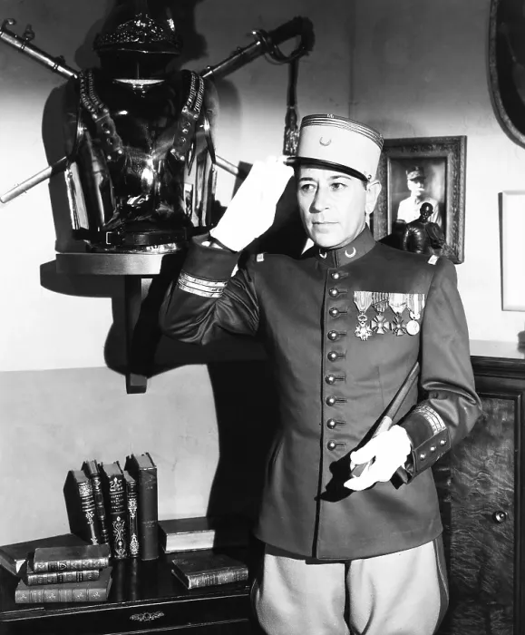 Framed Print : OUTPOST IN MOROCCO, George Raft, 1949