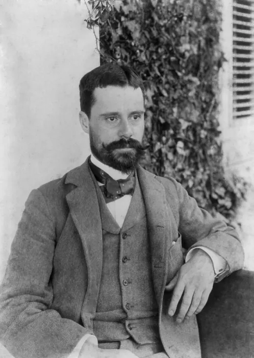 Framed Print : Owen Wister American writer of Western novels, best known for THE VIRGINIAN, 1902