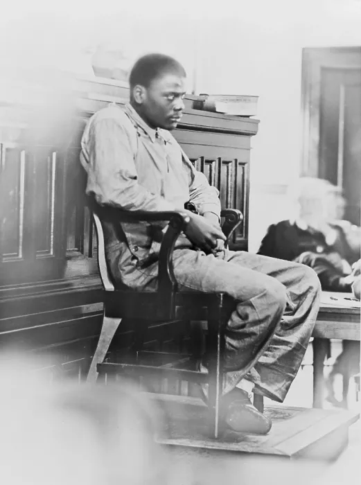 Framed Print : Ozzie Powell, one of the nine defendants in the Scottsboro case, falsely convicted of rape by the Alabama legal system