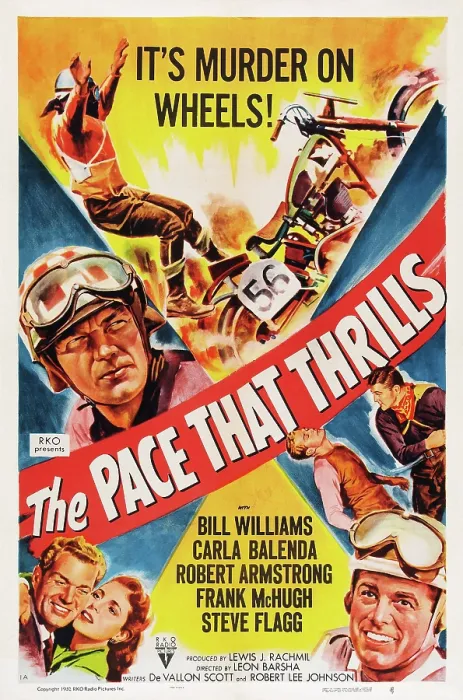 Framed Print : THE PACE THAT THRILLS, poster art, top left: Bill Wiliams, bottom l-r: Bill Williams, Carla Balenda, Steve Flagg, 1952