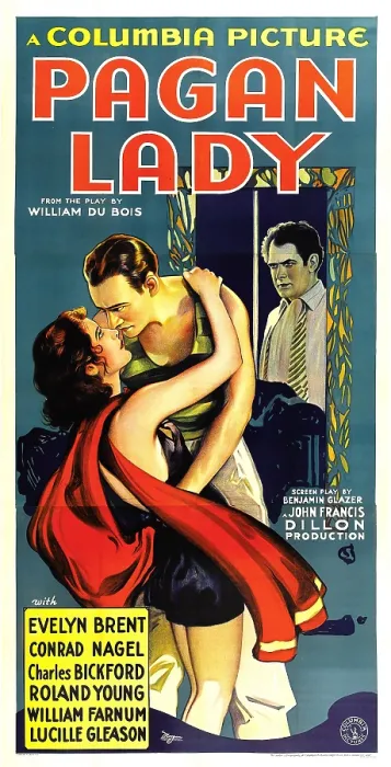 Framed Print : THE PAGAN LADY, left: Evelyn Brent, 1931