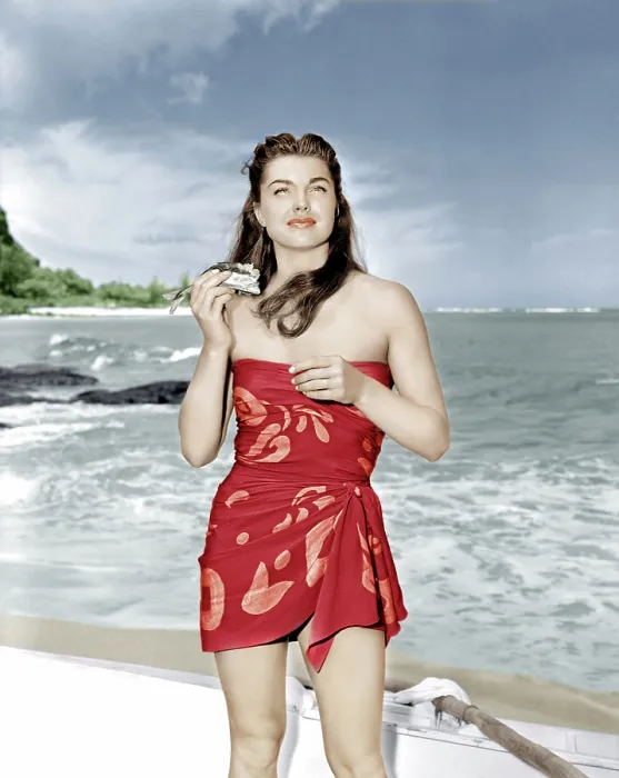 Framed Print : PAGAN LOVE SONG, Esther Williams, 1950