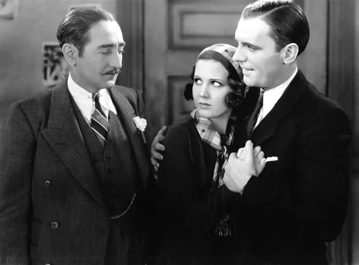 Framed Print : THE FRONT PAGE, Adolphe Menjou, Mary Brian, Pat O'Brien, 1931
