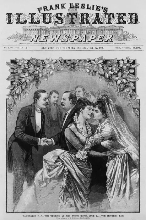 Framed Print : Front Page of Frank Leslies Illustrated Newspaper, June 12, 1886