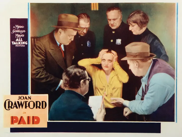 Framed Print : PAID, US lobbycard, center: Joan Crawford, 1930