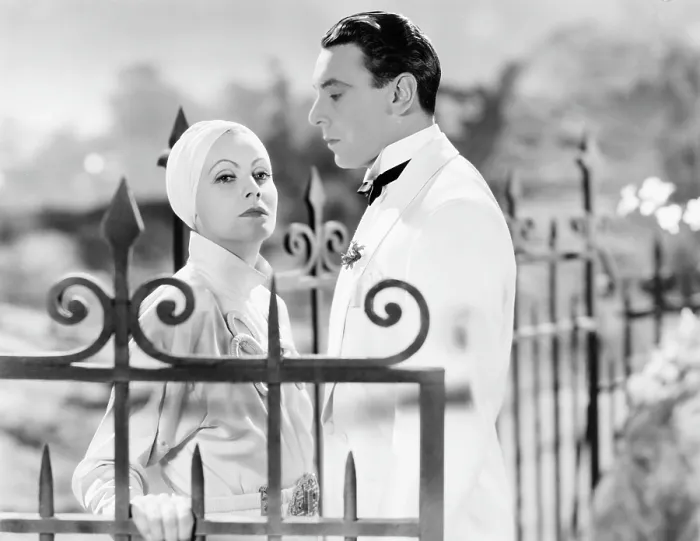 Framed Print : THE PAINTED VEIL, from left: Greta Garbo, George Brent, 1934 Framed Print : THE PAINTED VEIL, from left: Greta Garbo, George Brent, 1934