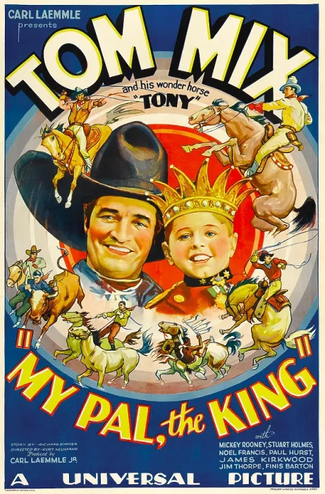 Framed Print : MY PAL, THE KING, from left: Tom Mix, Mickey Rooney, 1932 Framed Print : MY PAL, THE KING, from left: Tom Mix, Mickey Rooney, 1932