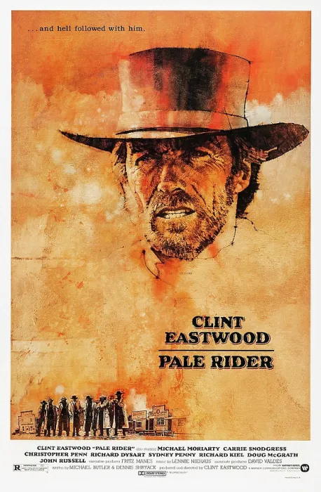 Framed Print : PALE RIDER, US poster art, Clint Eastwood, 1985. Warner Bros. / courtesy Everett Collection Framed Print : PALE RIDER, US poster art, Clint Eastwood, 1985. Warner Bros. / courtesy Everett Collection