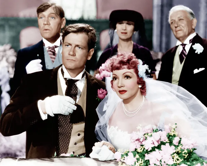 Framed Print : THE PALM BEACH STORY, from left: Joel McCrea, Claudette Colbert, 1942 Framed Print : THE PALM BEACH STORY, from left: Joel McCrea, Claudette Colbert, 1942