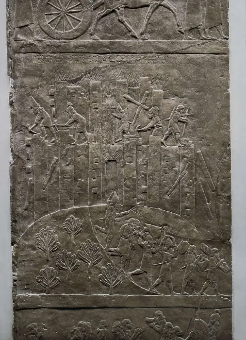 Framed Print : Panel depicting the destruction of the city of Amman. Assyrian art. Relief on rock. UNITED KINGDOM. London. The British Museum. Proc: IRAQ. Kuyunjik. Nineveh Framed Print : Panel depicting the destruction of the city of Amman. Assyrian art. Relief on rock. UNITED KINGDOM. London. The British Museum. Proc: IRAQ. Kuyunjik. Nineveh