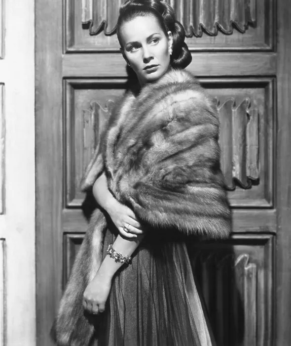 Framed Print : THE PARADINE CASE, Alida Valli, 1947