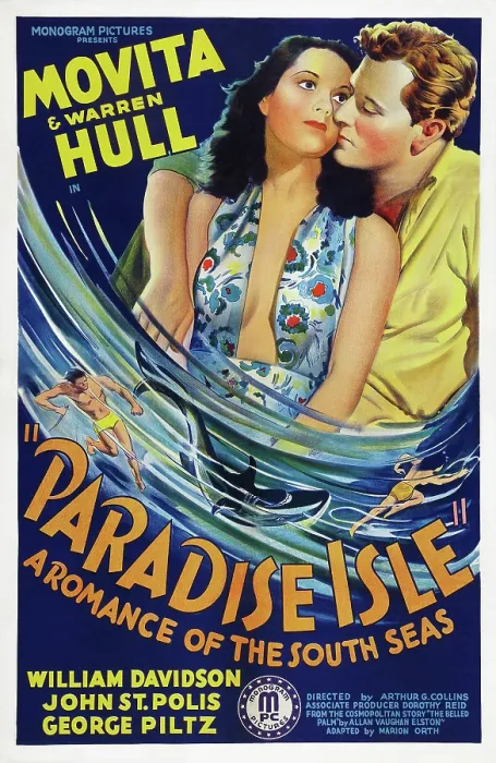 Framed Print : PARADISE ISLE, US poster art, from left: Movita, Warren Hull, 1937 Framed Print : PARADISE ISLE, US poster art, from left: Movita, Warren Hull, 1937