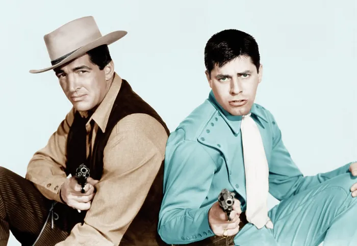 Framed Print : PARDNERS, from left: Dean Martin and Jerry Lewis, 1956 Framed Print : PARDNERS, from left: Dean Martin and Jerry Lewis, 1956