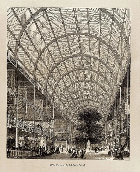 Framed Print : Paris (19th c.). Transept of the Crystal Palace of Les Halles. Etching. SPAIN. Madrid. Instituto Geolgico y Minero de Espaa. AISA / Everett Collection**US SALES ONLY** Framed Print : Paris (19th c.). Transept of the Crystal Palace of Les Halles. Etching. SPAIN. Madrid. Instituto Geolgico y Minero de Espaa. AISA / Everett Collection**US SALES ONLY**