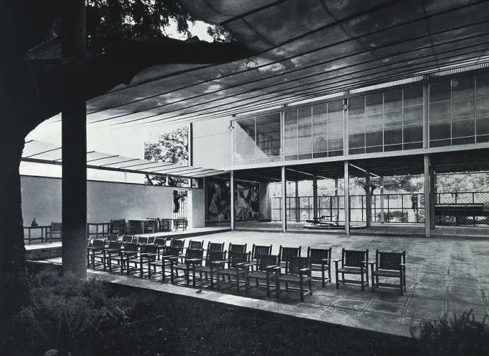 Framed Print : Paris International Exhibition (1937). Spanish Pavilion, work by Josep Llus Sert and Luis Lacasa
