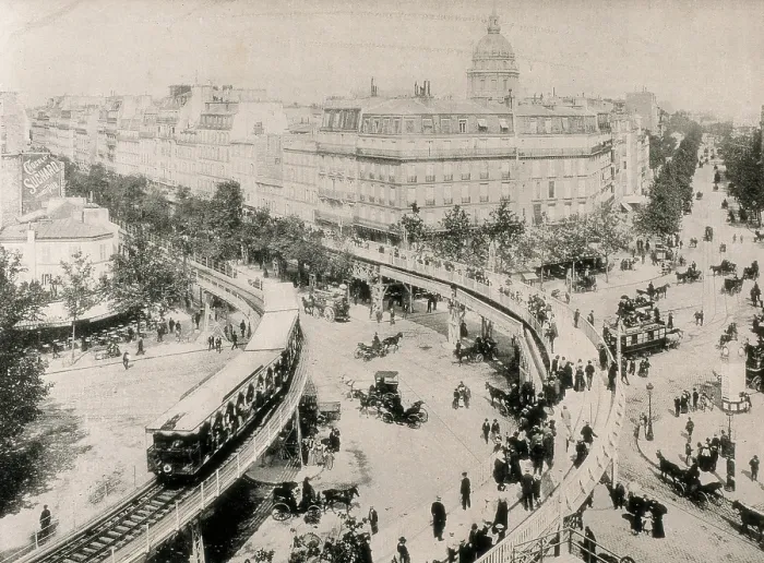 Framed Print : Paris Universal Exhibition (Exposition Universelle) of 1900
