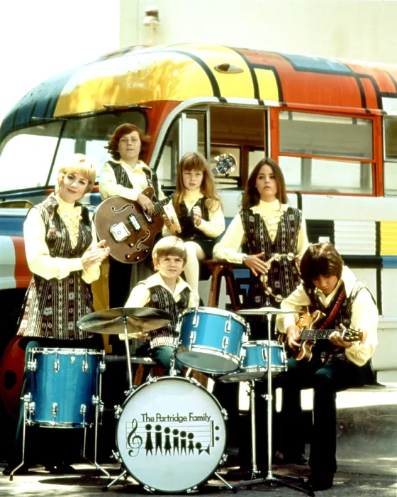 Framed Print : THE PARTRIDGE FAMILY, Shirley Jones, Danny Bonaduce, Brian Forster, Suzanne Crough, Susan Dey, David Cassidy, 1970-74