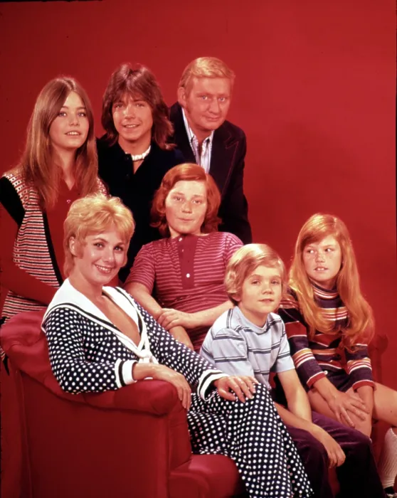 Framed Print : PARTRIDGE FAMILY, Susan Dey, David Cassidy, Alan Bursky, Suzanne Crough, Brian Forster, Danny Bonaduce & Shirley Jones, 1970-74