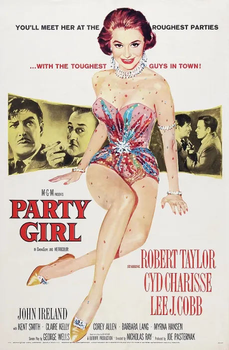 Framed Print : PARTY GIRL, US poster art, from left: Robert Taylor, Lee J. Cobb, Cyd Charisse, 1958 Framed Print : PARTY GIRL, US poster art, from left: Robert Taylor, Lee J. Cobb, Cyd Charisse, 1958