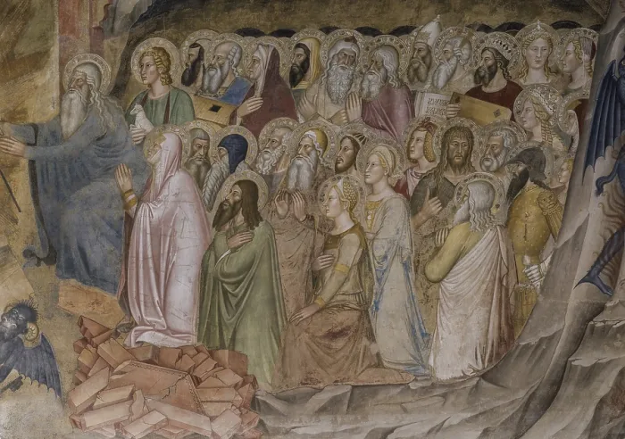 Framed Print : The Passion of Jesus (La passione di Ges), by Andrea di Bonaiuto, 1365-1368, 14th Century, fresco - Italy, Tuscany, Florence, Church of Santa Maria Novella, Spanish Chapel Framed Print : The Passion of Jesus (La passione di Ges), by Andrea di Bonaiuto, 1365-1368, 14th Century, fresco - Italy, Tuscany, Florence, Church of Santa Maria Novella, Spanish Chapel