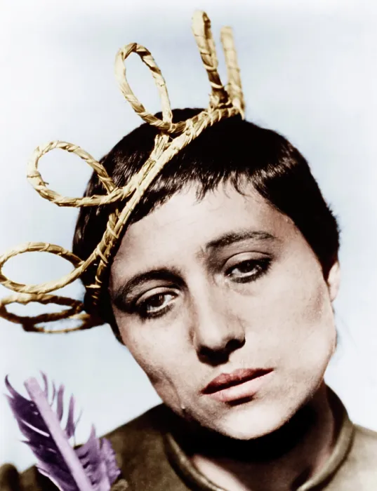 Framed Print : THE PASSION OF JOAN OF ARC, (aka LA PASSION DE JEANNE D'ARC), Maria Falconetti as Joan of Arc, 1928