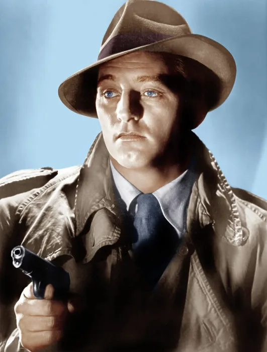 Framed Print : OUT OF THE PAST, Robert Mitchum, 1947