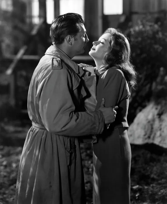 Framed Print : OUT OF THE PAST, Robert Mitchum, Jane Greer, 1947