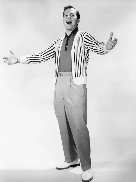 Framed Print : THE PAT BOONE CHEVY SHOWROOM, Pat Boone, host, (Season 3, ep 301, aired October 1, 1959), 1957-1960