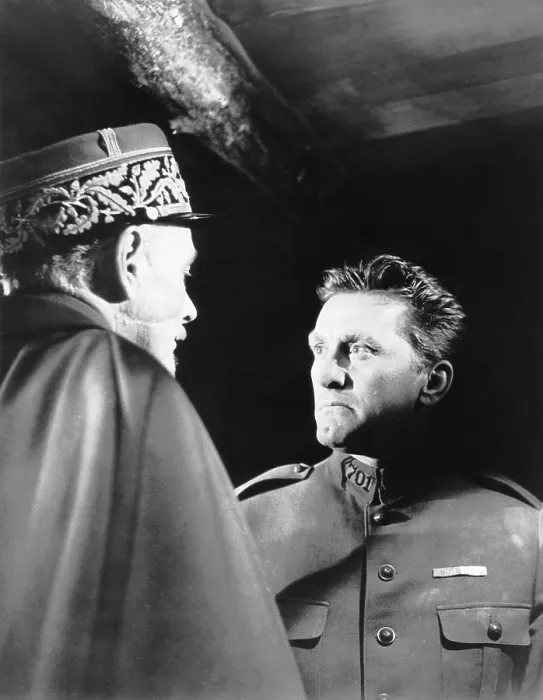 Framed Print : PATHS OF GLORY, from left, George MacCready, Kirk Douglas, 1957 Framed Print : PATHS OF GLORY, from left, George MacCready, Kirk Douglas, 1957