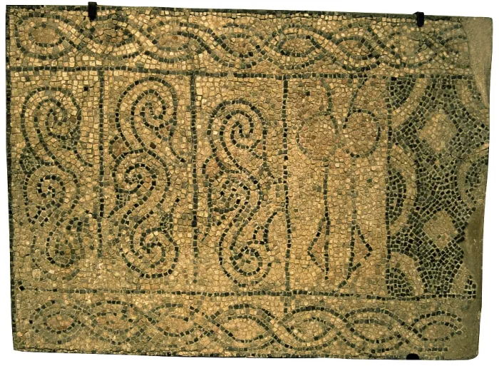 Framed Print : Pattern, by Unknown Artist, 13th Century, floor mosaic - Italy, Emilia Romagna, Ravenna, Church of Saint John the Baptist. Whole artwork view Framed Print : Pattern, by Unknown Artist, 13th Century, floor mosaic - Italy, Emilia Romagna, Ravenna, Church of Saint John the Baptist. Whole artwork view