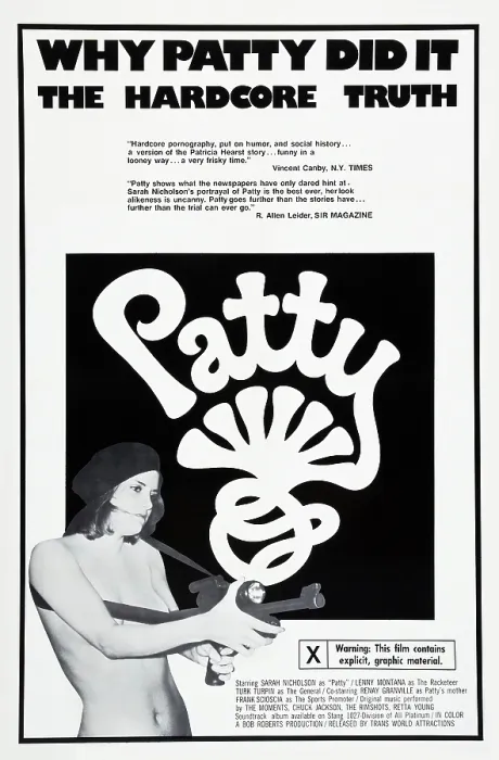 Framed Print : PATTY, US poster, Sarah Nicholson, 1976