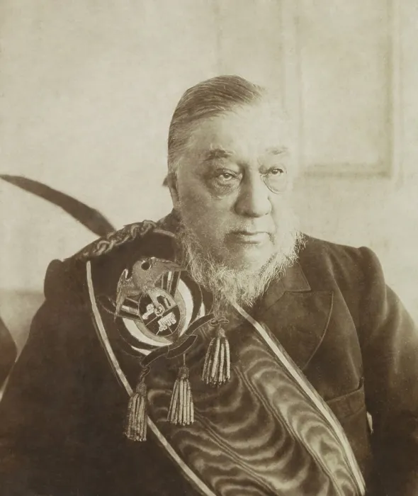 Framed Print : Paul Kruger, exiled President of the South African Republic, c. 1900-1904