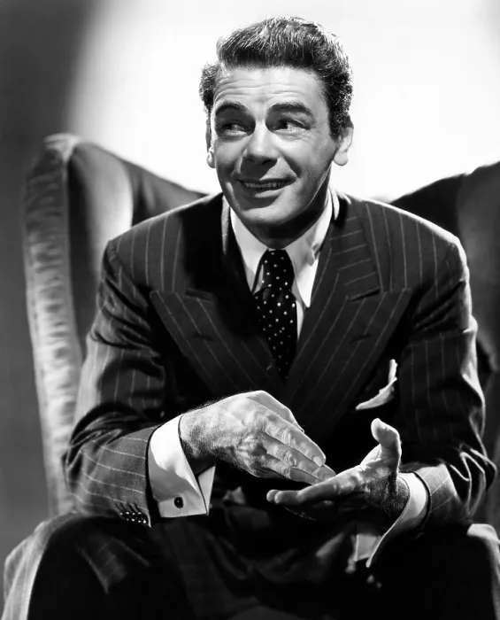 Framed Print : Paul Muni, 1945