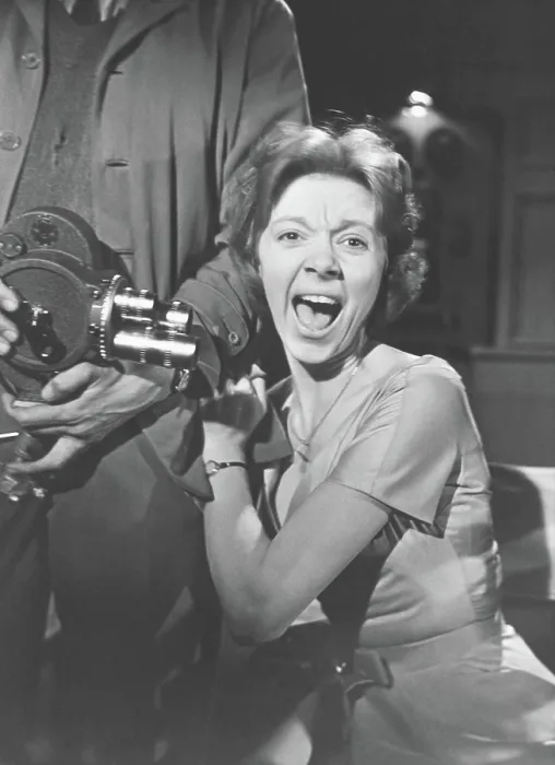 Framed Print : PEEPING TOM, from left: Carl Boehm, Anna Massey, 1960