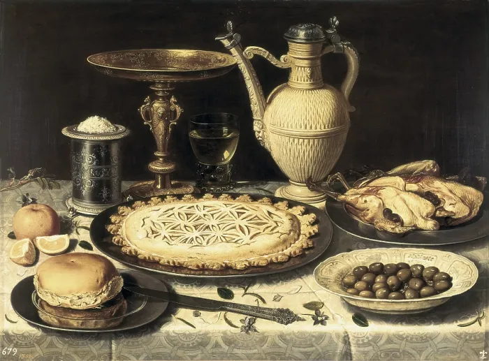 Framed Print : PEETERS, Clara (1589-1676). Table. ca. 1610 - ca. 1615. Flemish art. Oil on wood. SPAIN. Madrid. Prado Museum. - M.C.Esteban / Iberfoto / Everett Collection (529948)**US SALES ONLY**