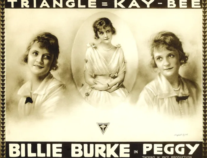 Framed Print : PEGGY, Billie Burke on poster art, 1916