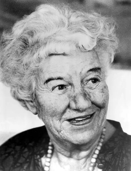 Framed Print : Peggy Guggenheim in the 1970s. Courtesy: CSU Archives  /  Everett Collection